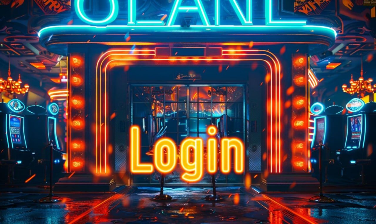 Antarmuka lobby game modern dengan berbagai pilihan game seru